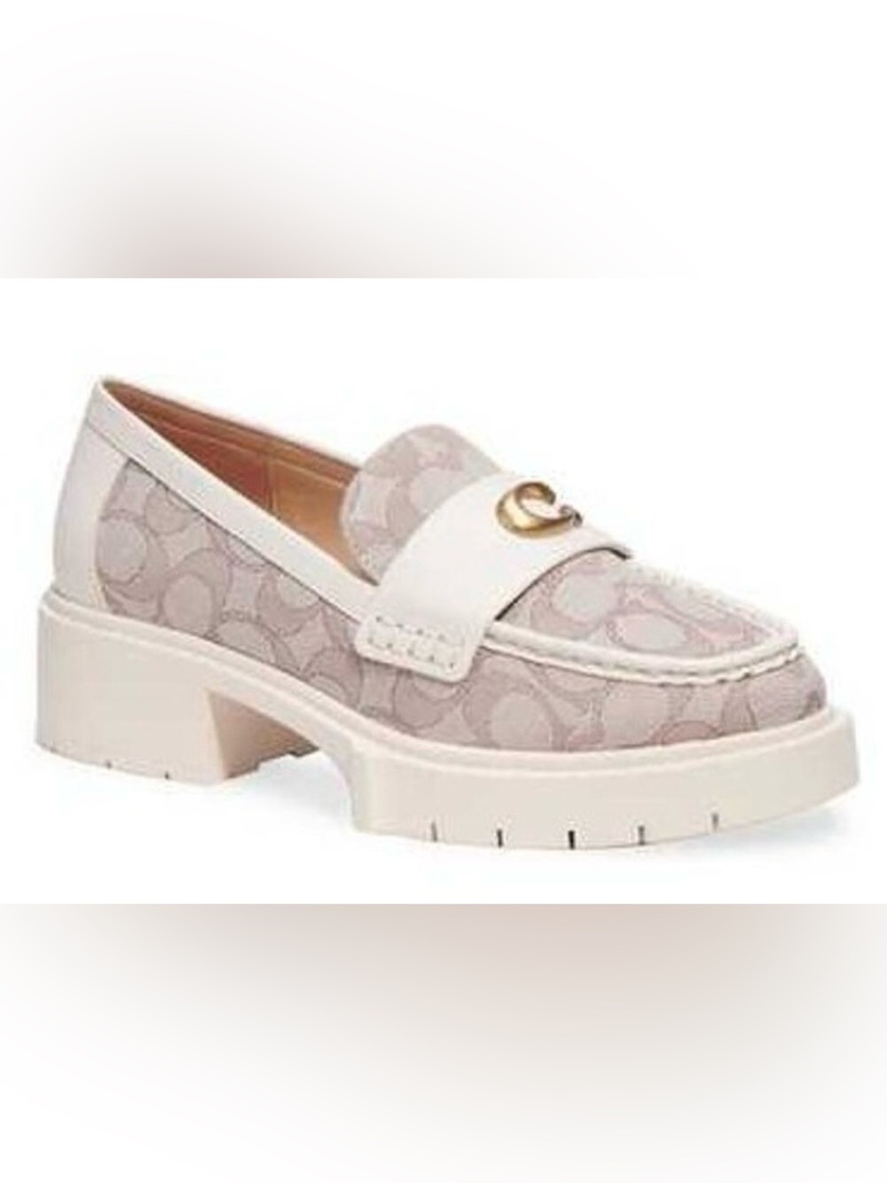 NWT Coach Leah Platform Lug Sole Loafers in Women's Sz.11